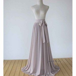 Chiffon Bridal Skirt